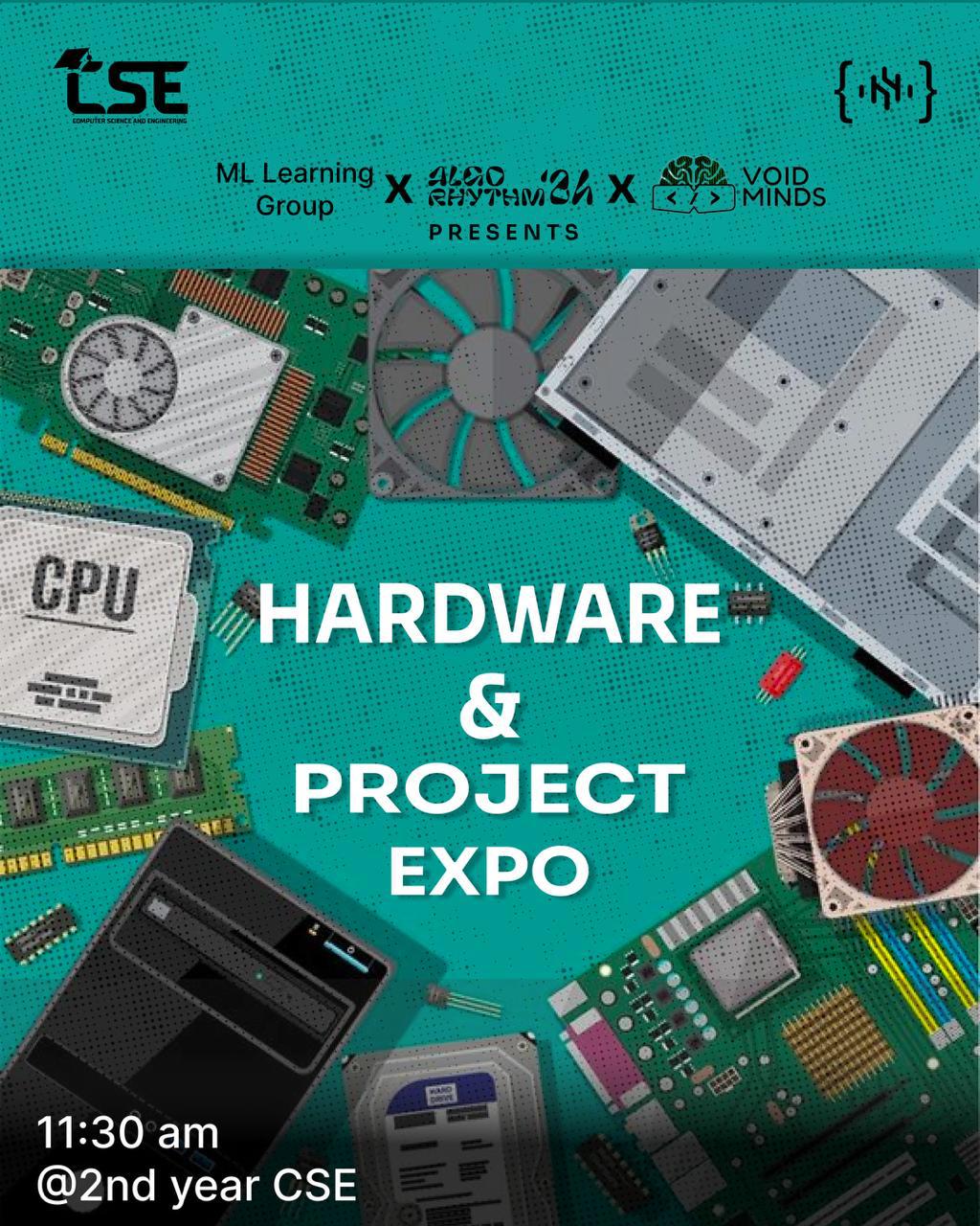 HARDWARE AND PROJECT EXPO